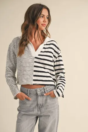Silvia Color Block Top