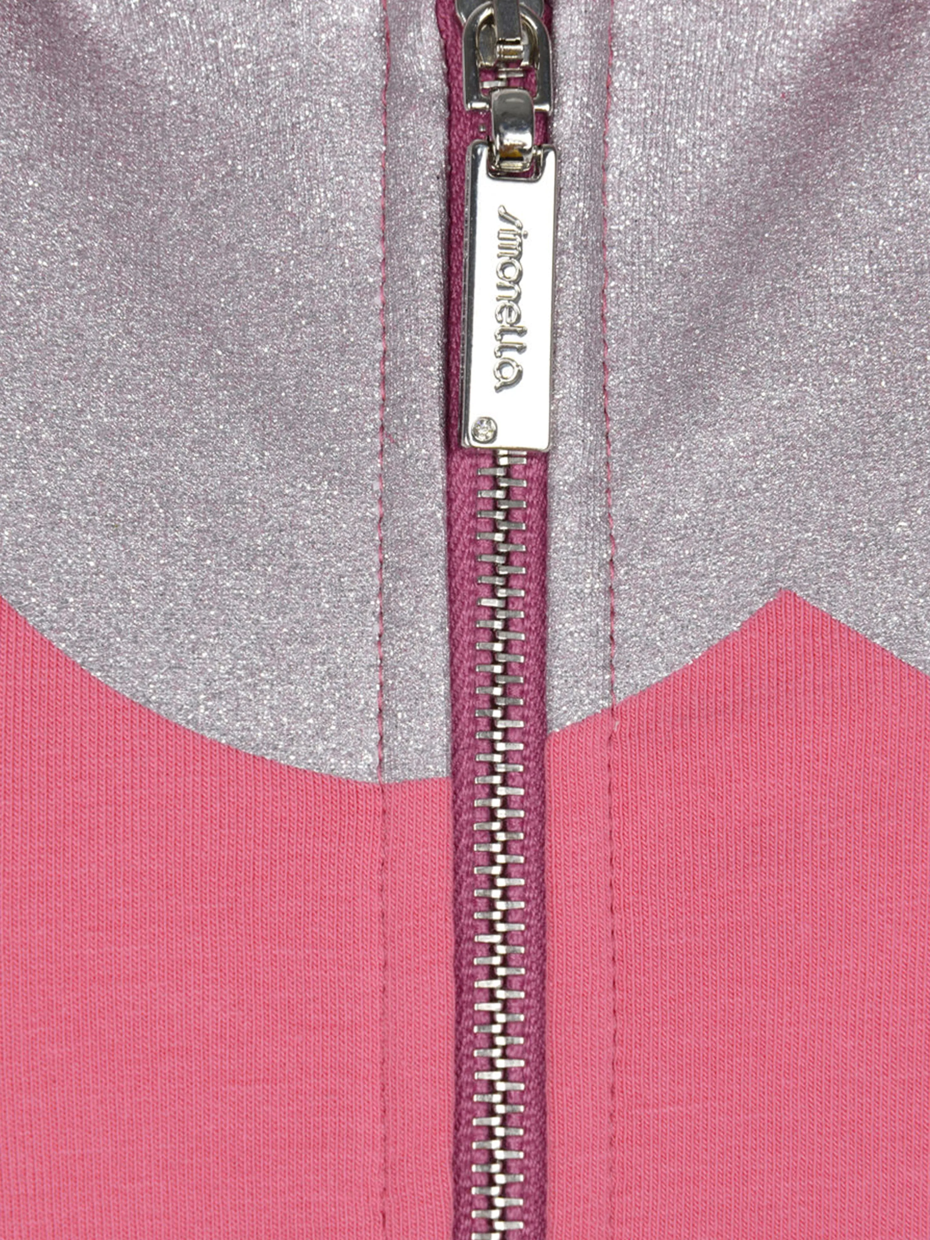 Simonetta  & Silver Zip Up Top