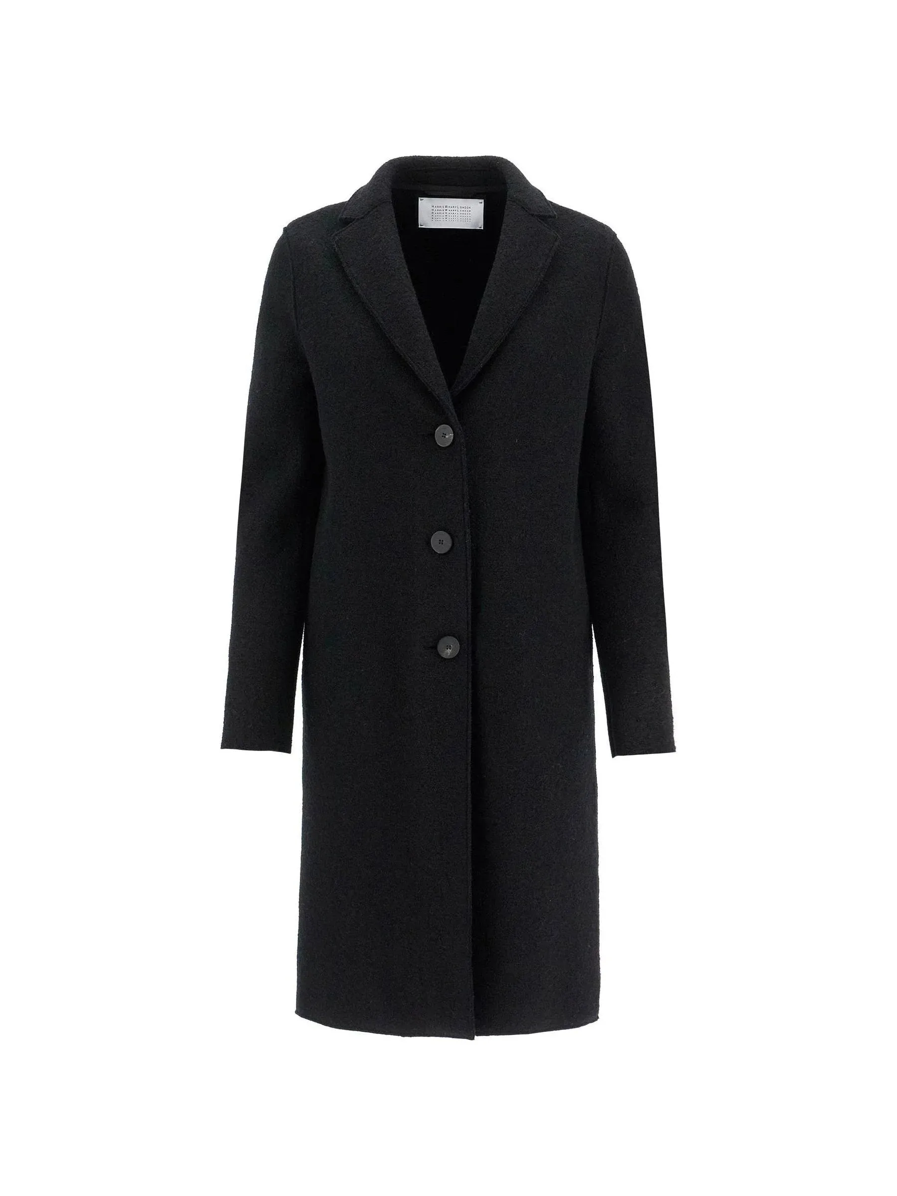 Single-Breasted Coat Wool