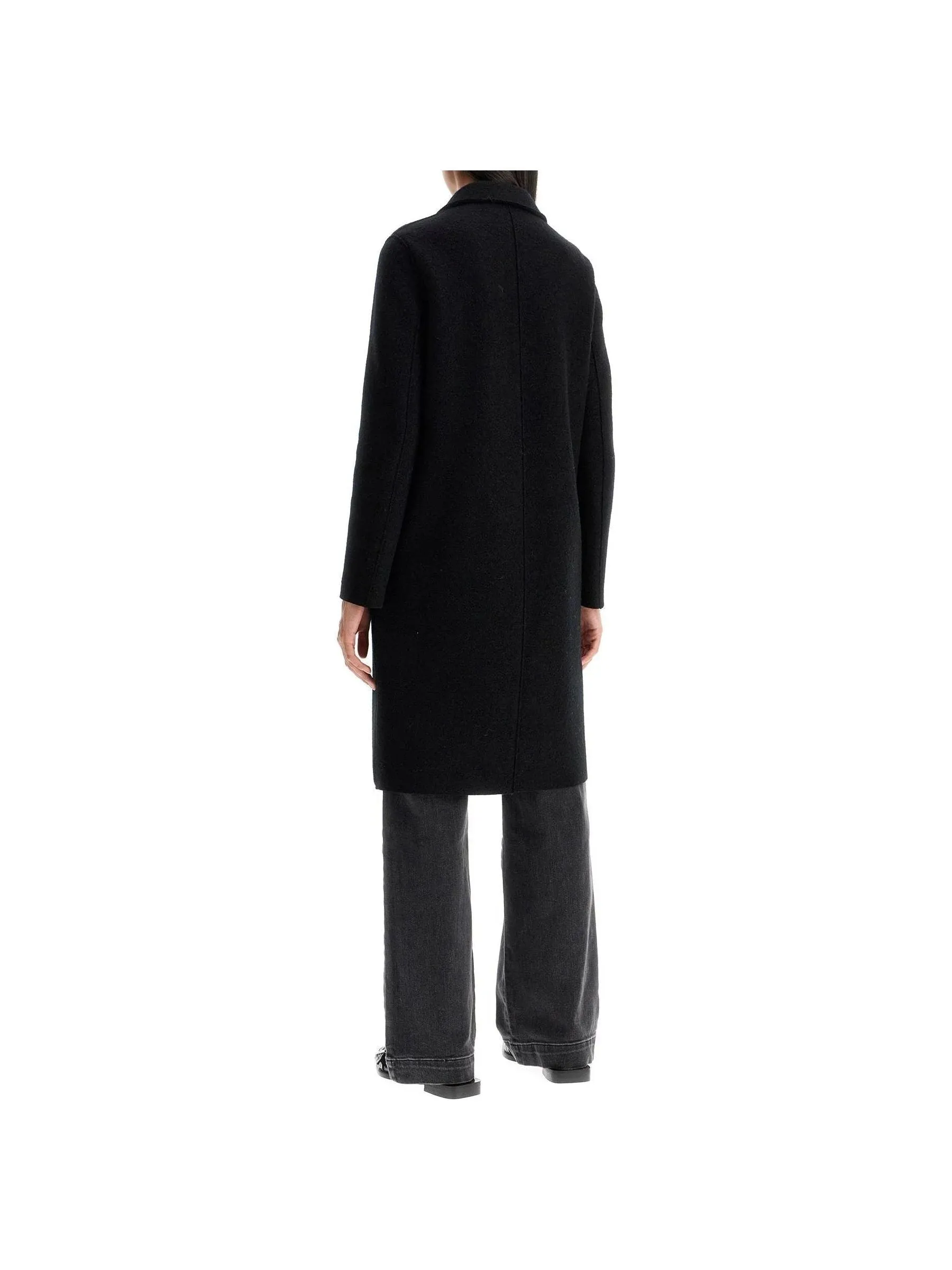 Single-Breasted Coat Wool
