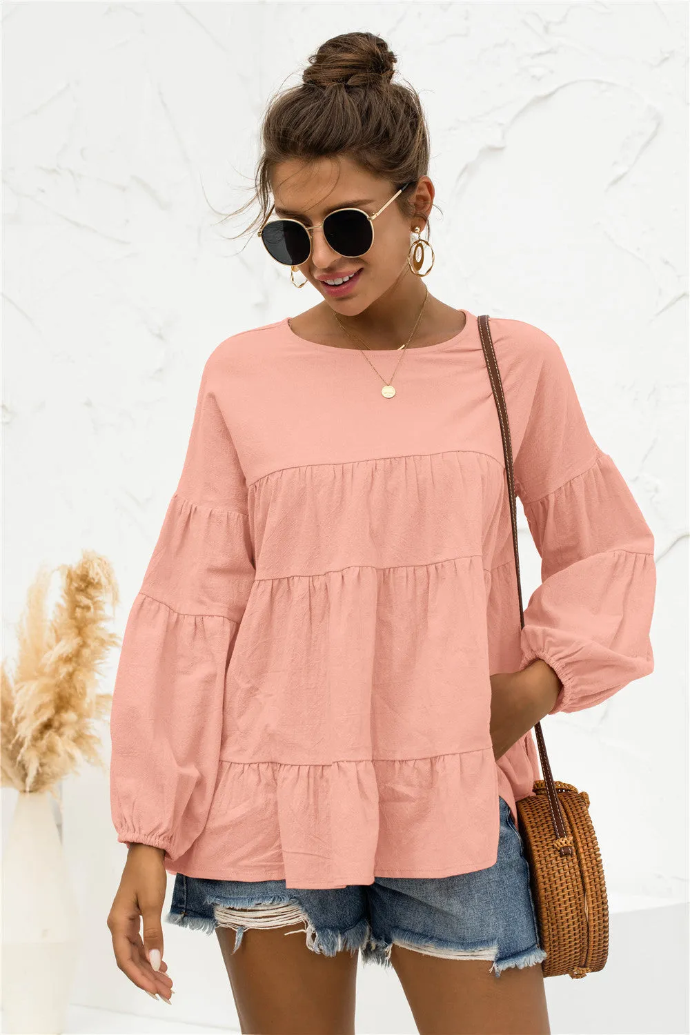 Soft Gathered Blouse