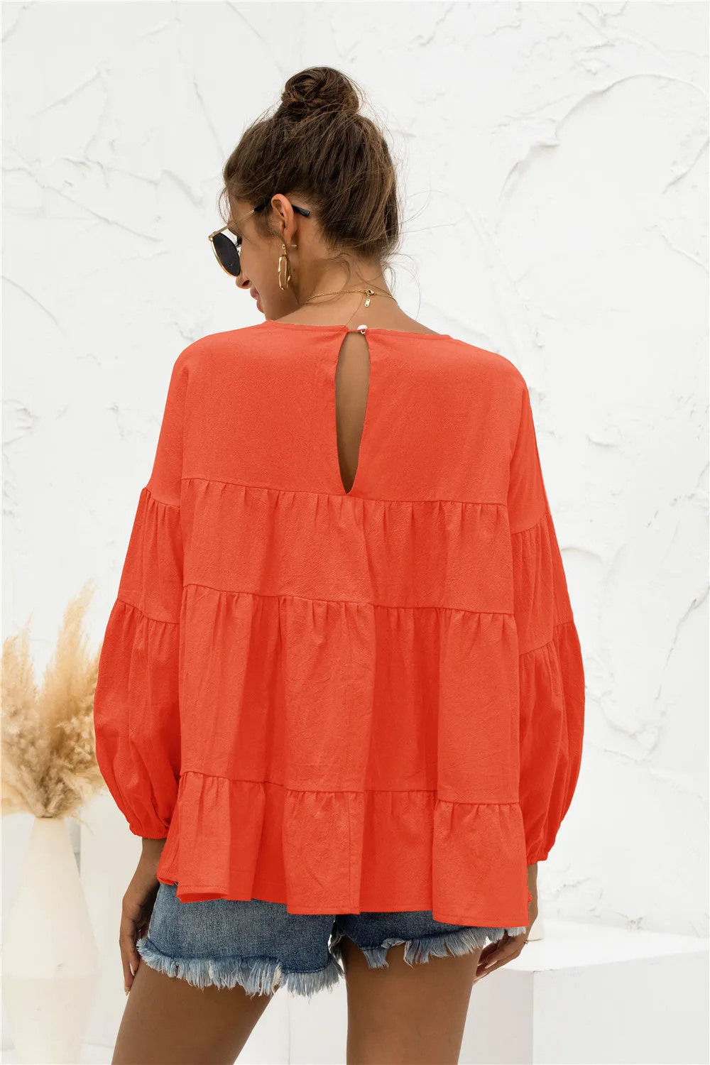 Soft Gathered Blouse