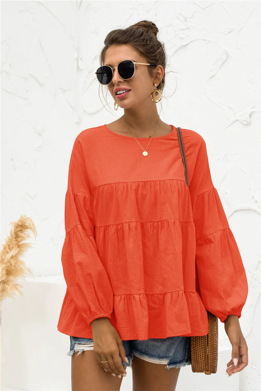 Soft Gathered Blouse