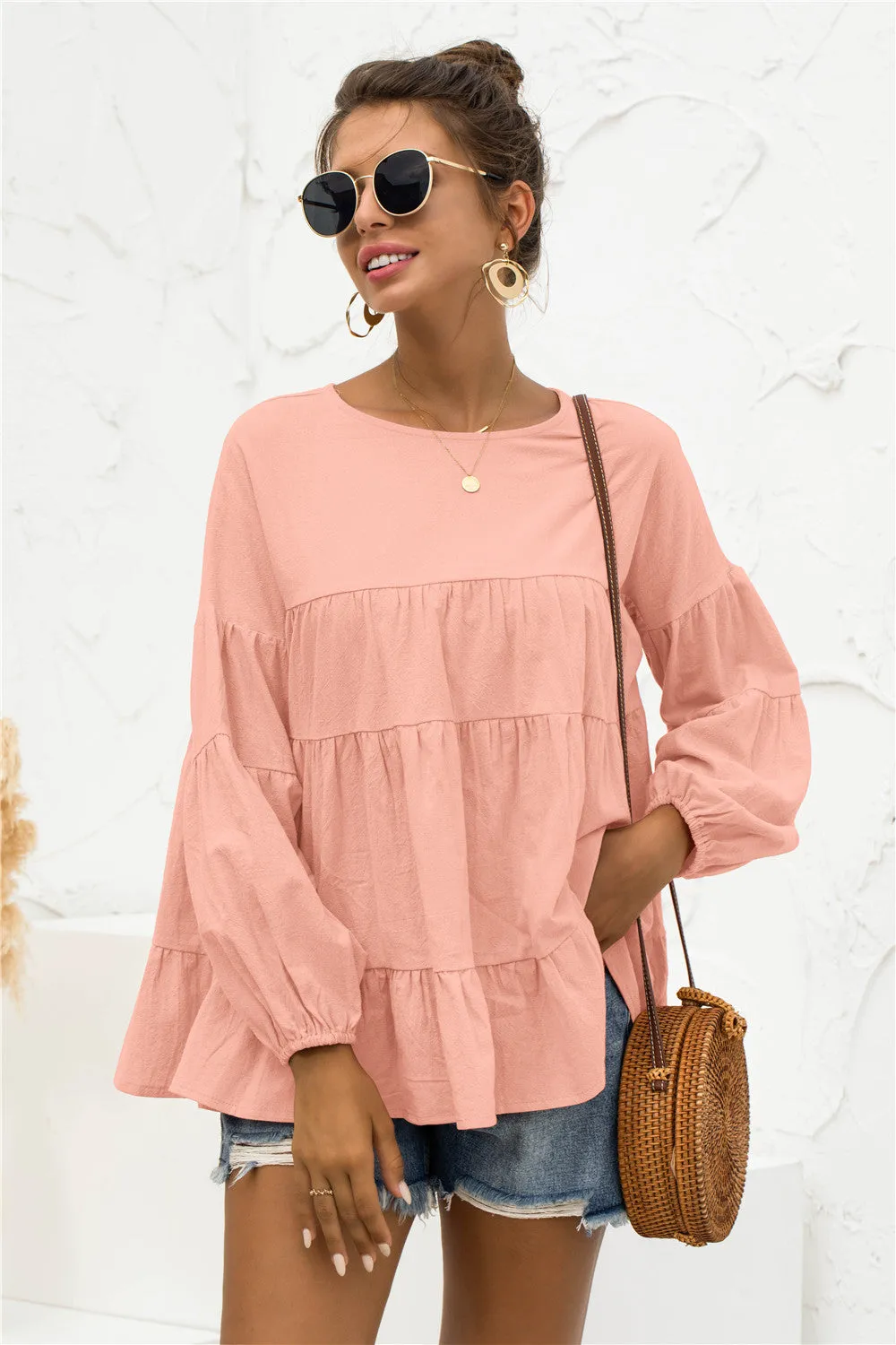 Soft Gathered Blouse