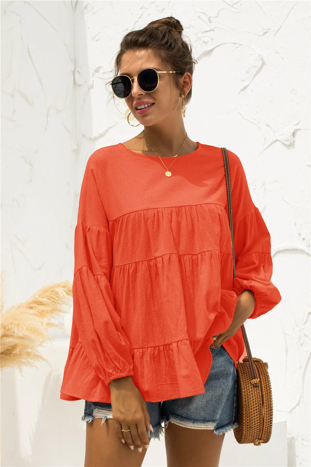 Soft Gathered Blouse