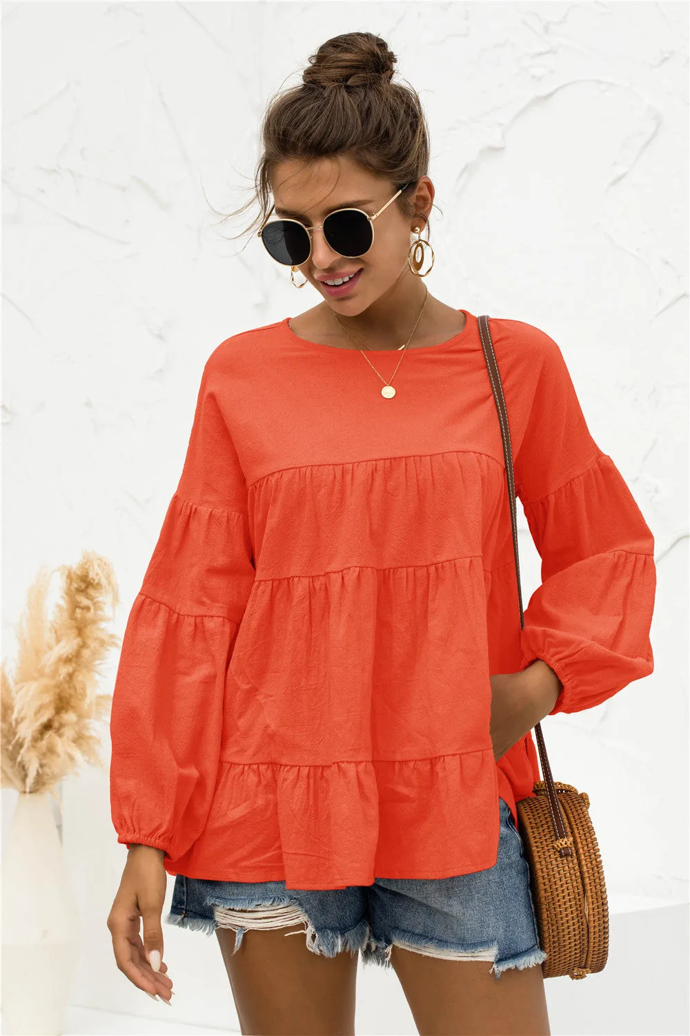 Soft Gathered Blouse