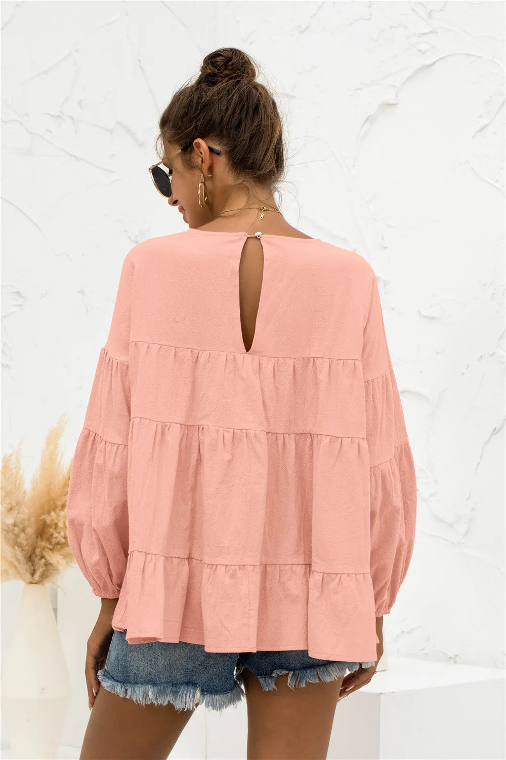 Soft Gathered Blouse