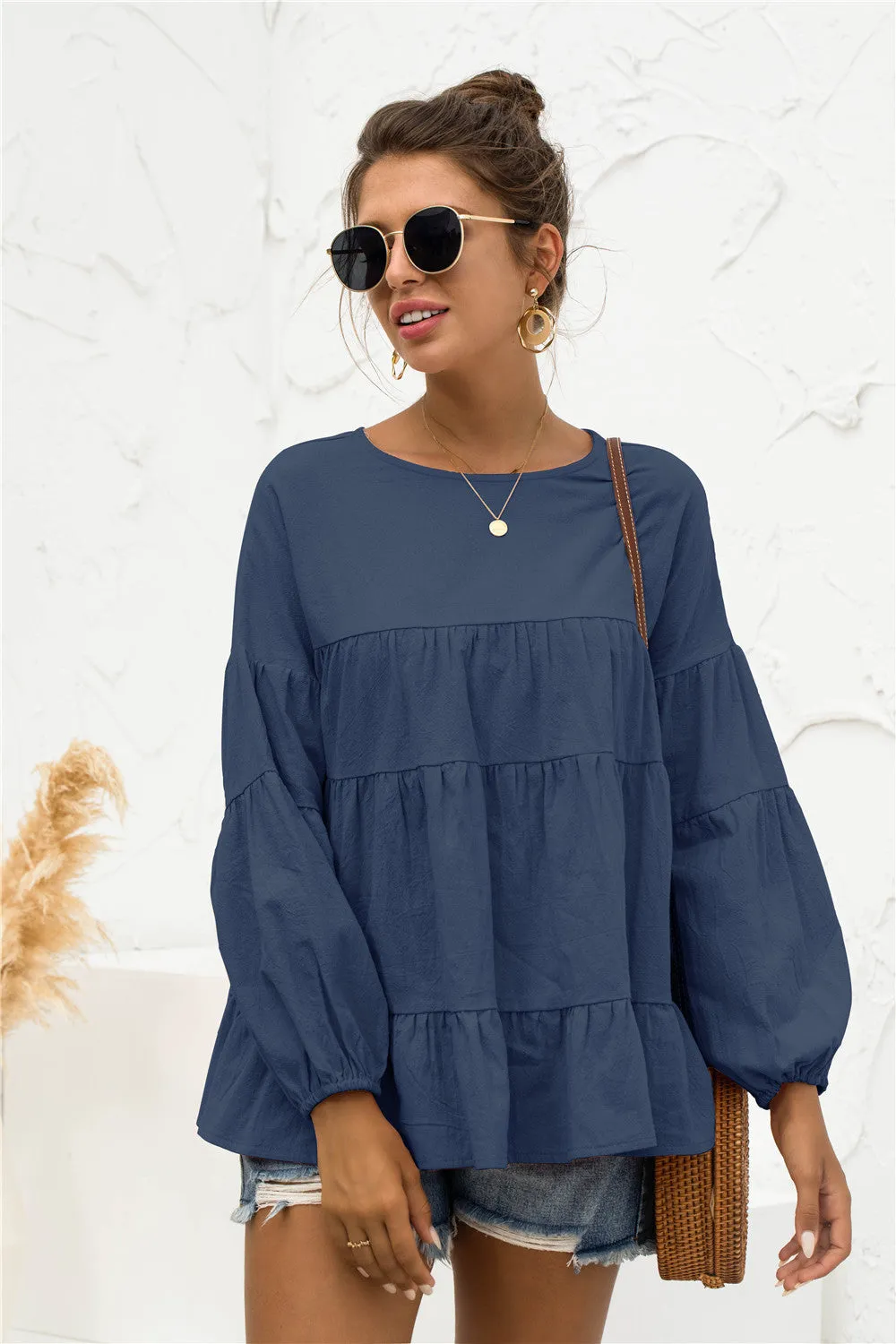 Soft Gathered Blouse
