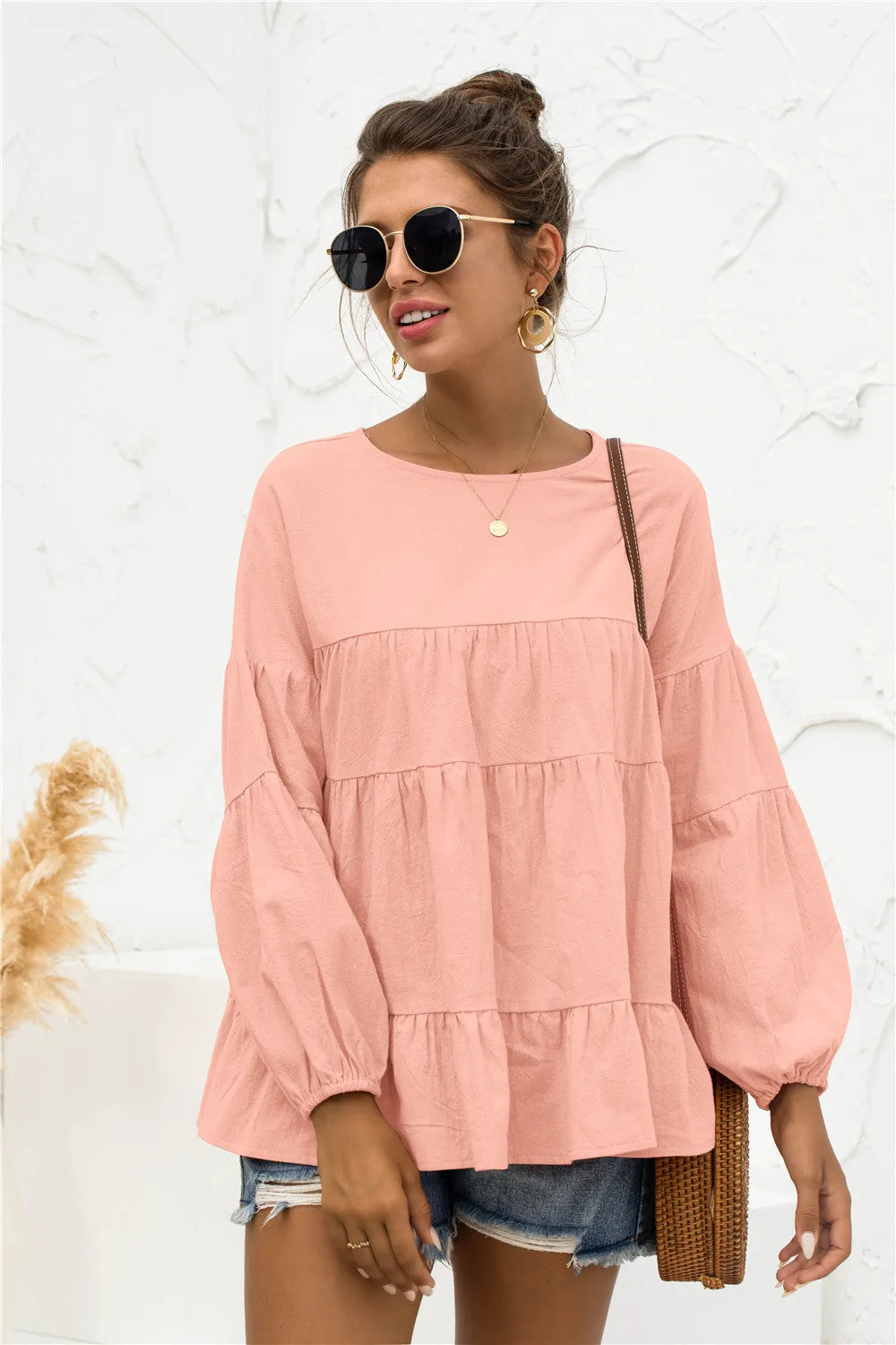 Soft Gathered Blouse