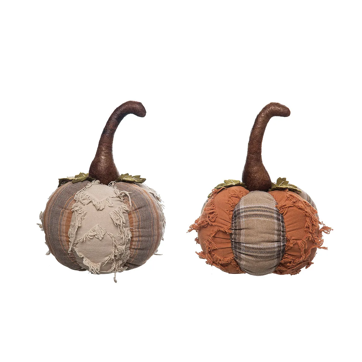 Soft Pumpkin Figurine, Asst. of 2