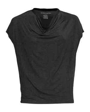Soft Touch Cowl Neck T-Shirt