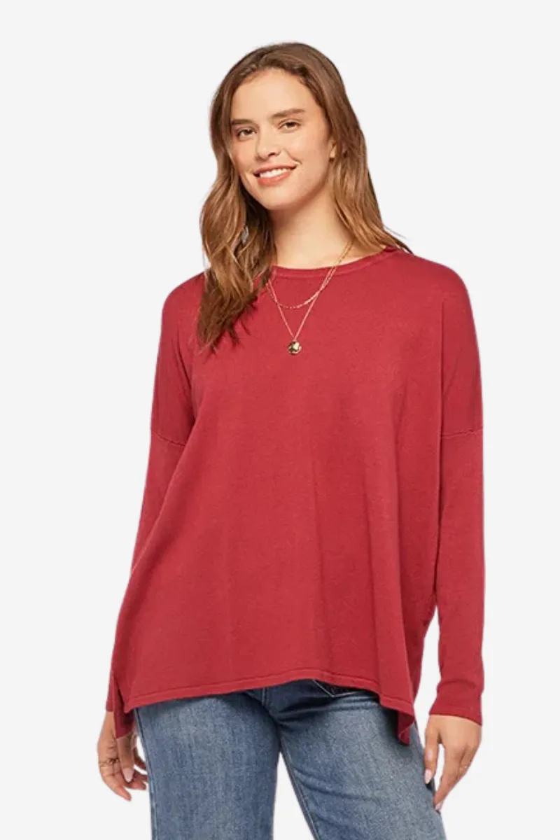 Soft Touch Drop Shoulder Sweater