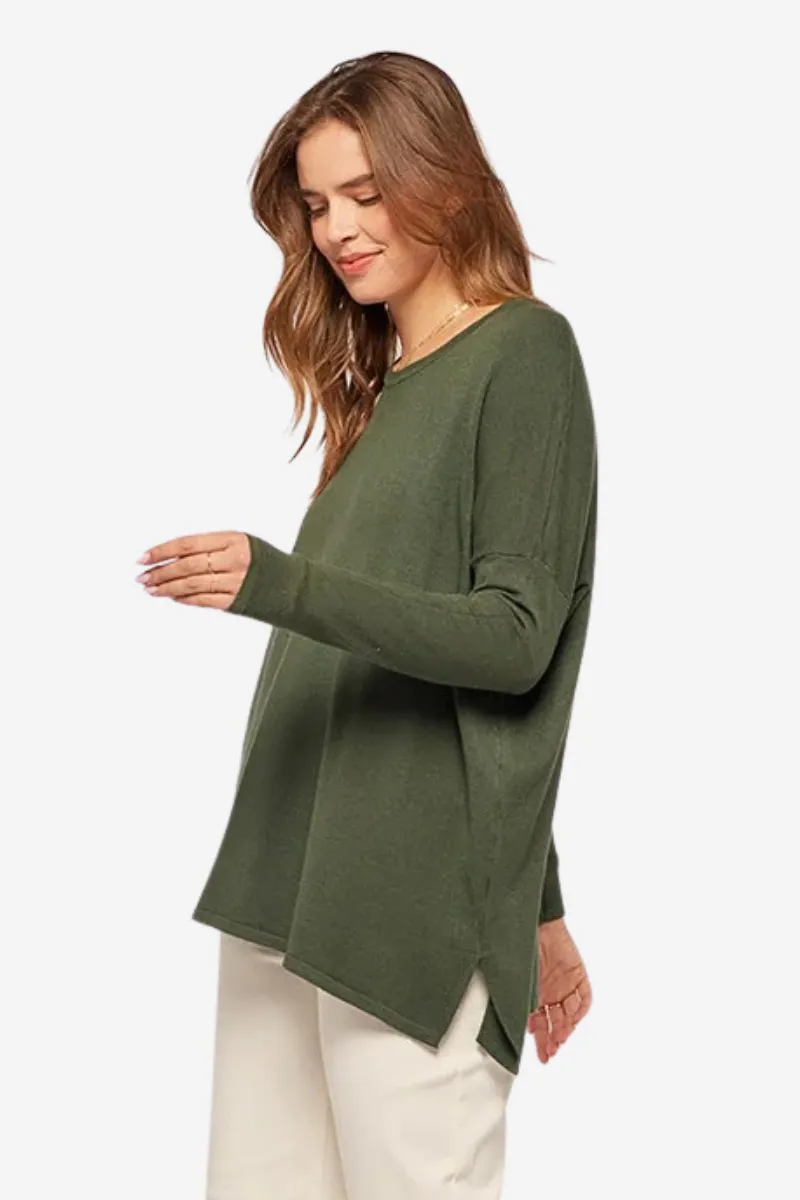Soft Touch Drop Shoulder Sweater