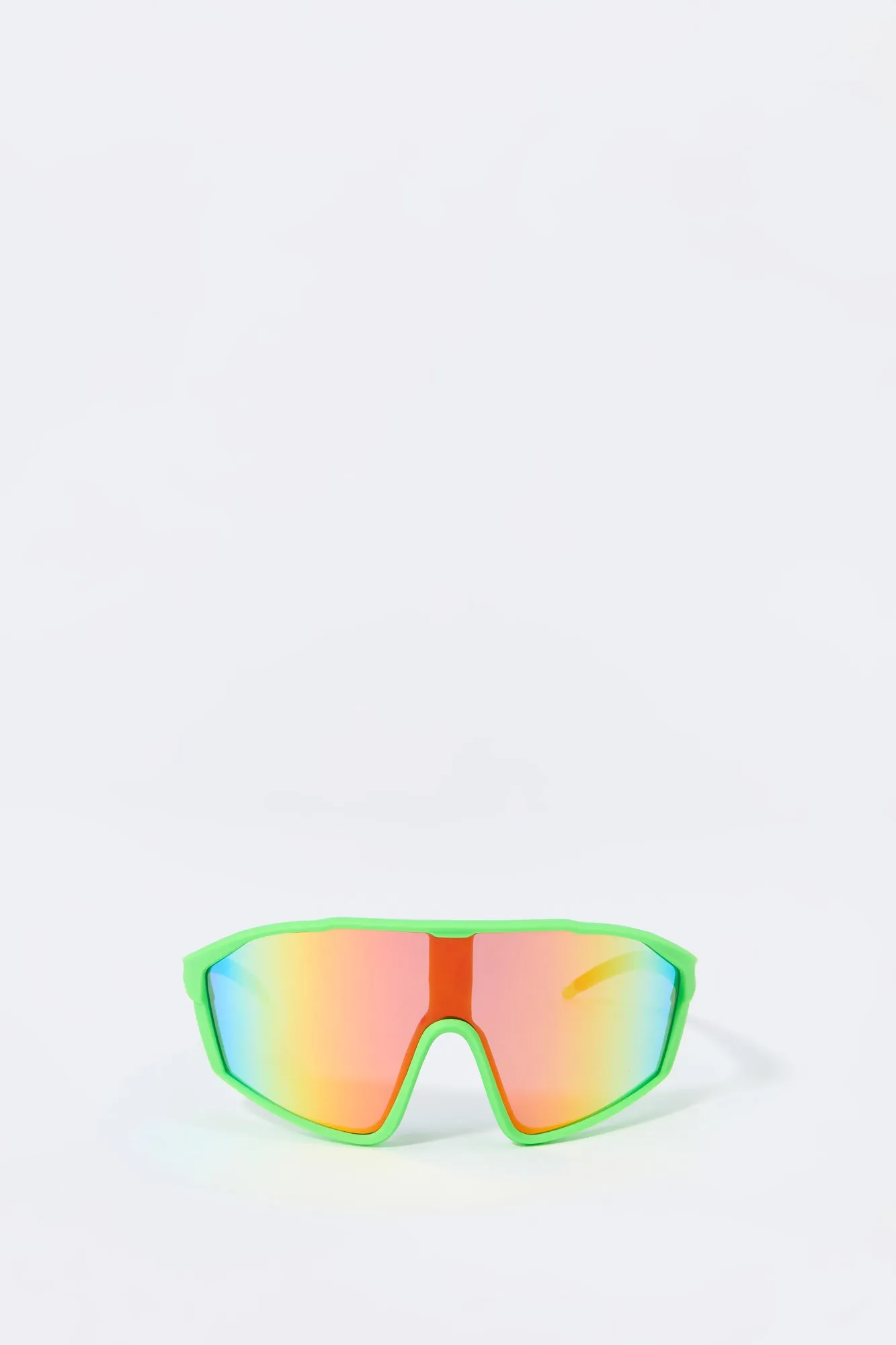 Soft Touch Tinted Shield Sunglasses