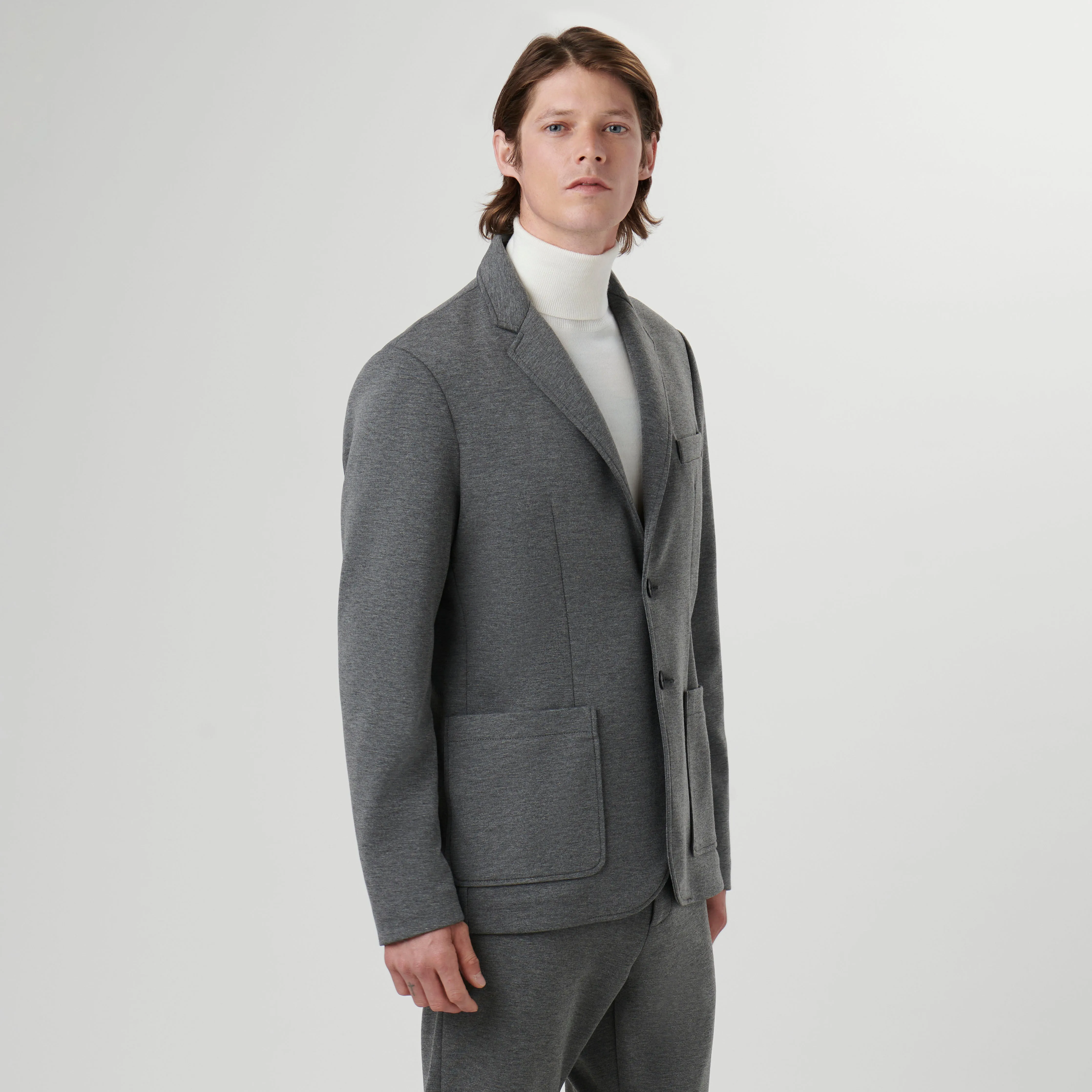 Soft Touch Two Button Blazer