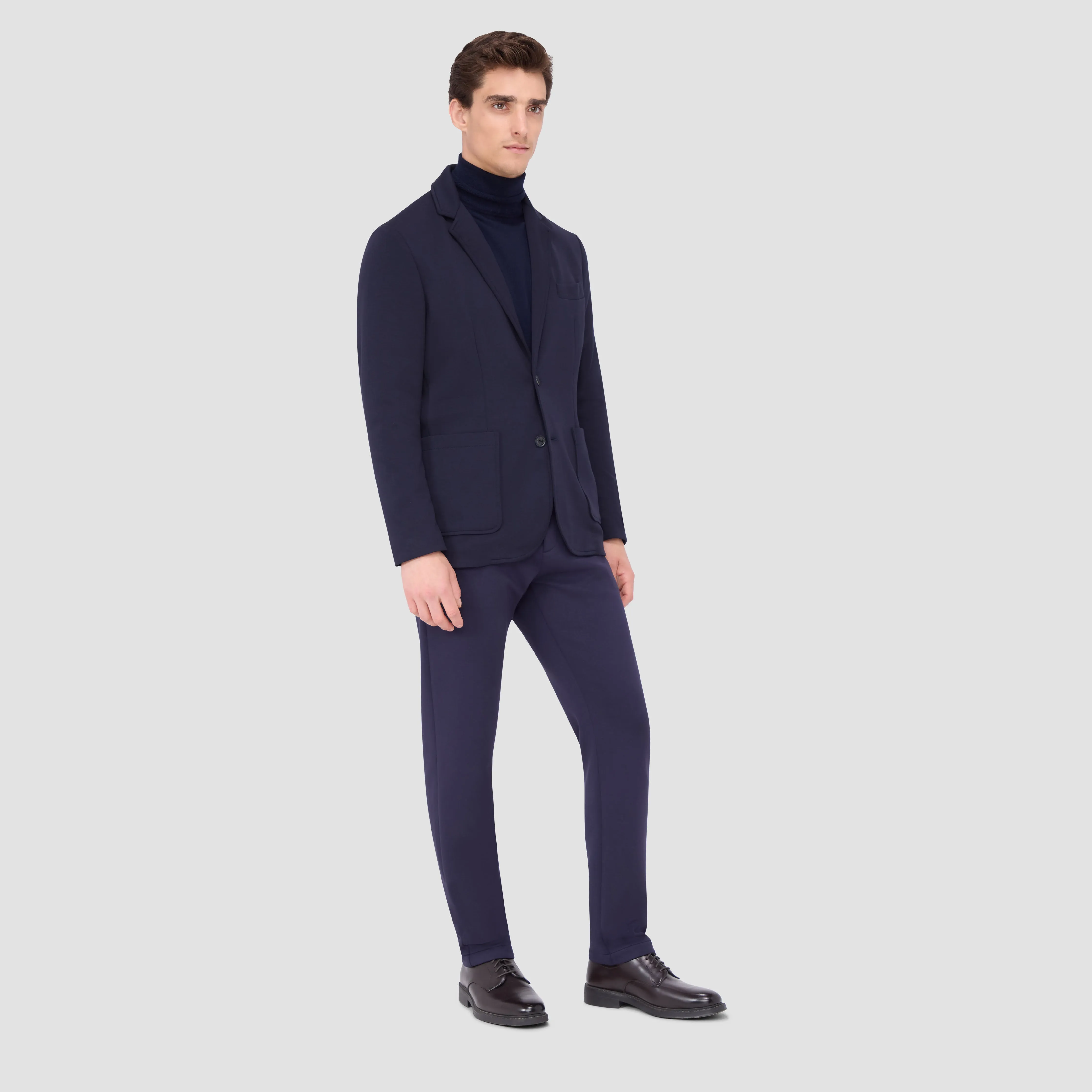 Soft Touch Two Button Knit Blazer