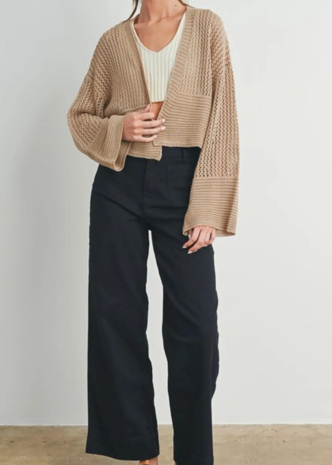 Sophia Crop Cardigan