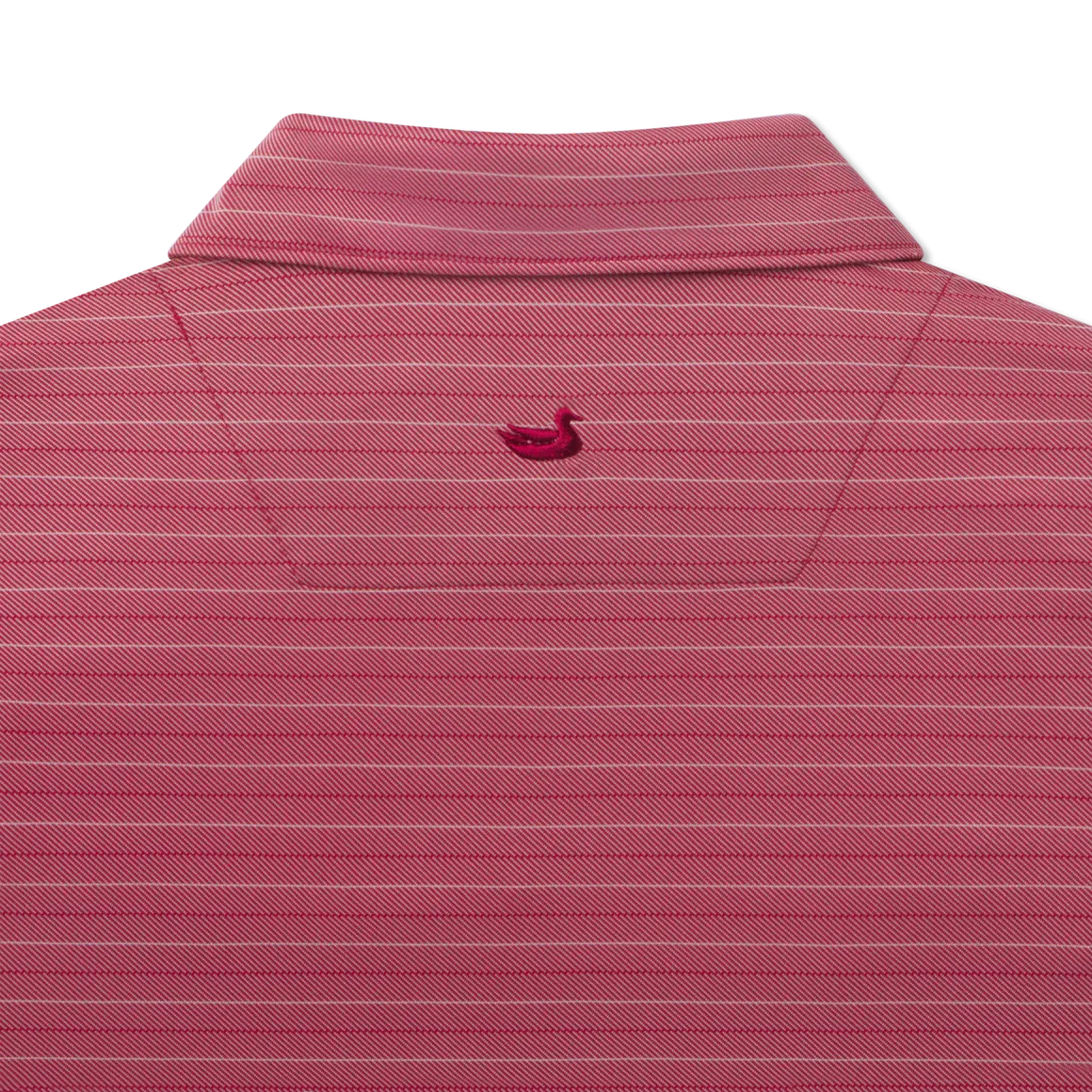 Southern Marsh Preformance Polo - Crimson Red/White