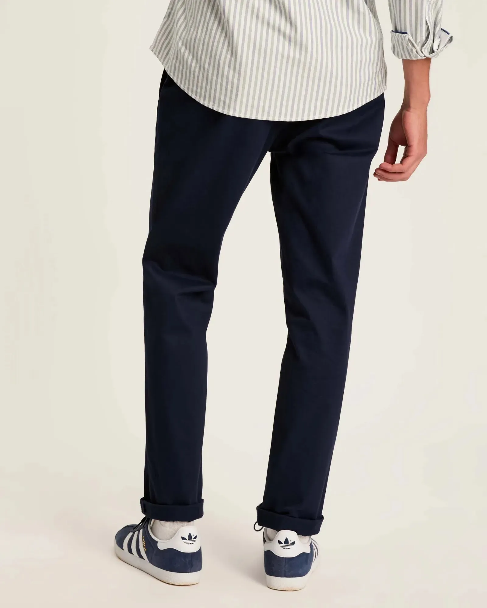 Stamford Navy Blue Slim Fit Chinos