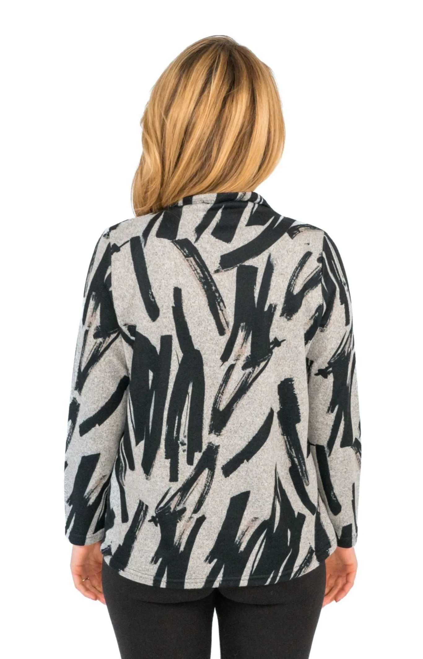 Stitch Mock Neck
