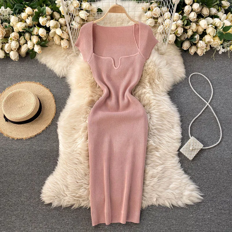 Stretch Knit Dress