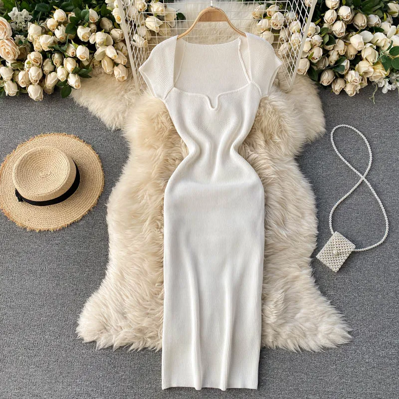Stretch Knit Dress