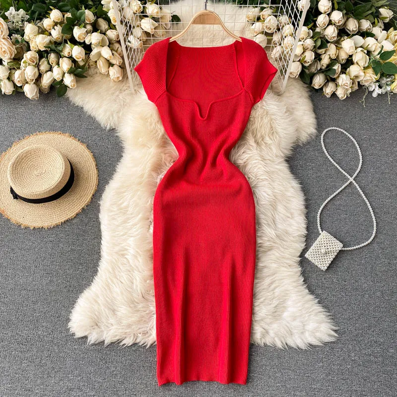 Stretch Knit Dress