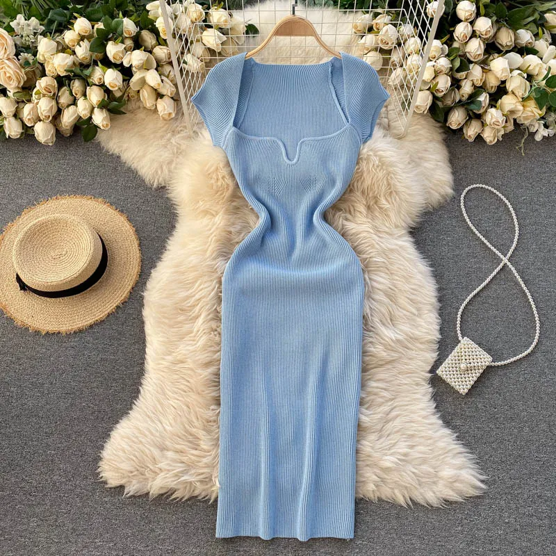 Stretch Knit Dress