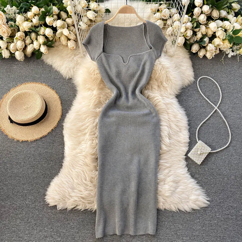 Stretch Knit Dress