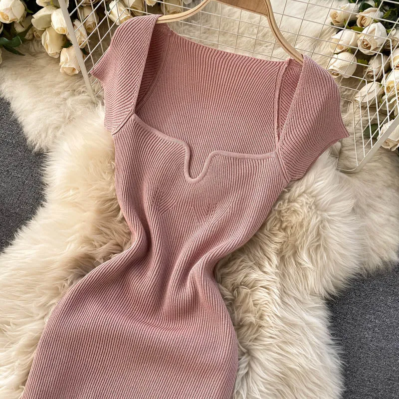 Stretch Knit Dress