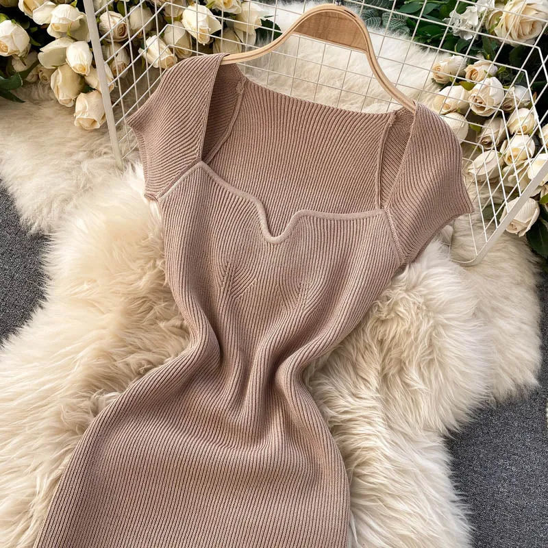 Stretch Knit Dress