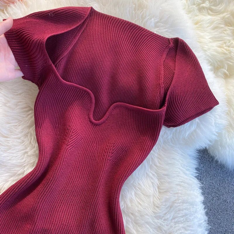 Stretch Knit Dress