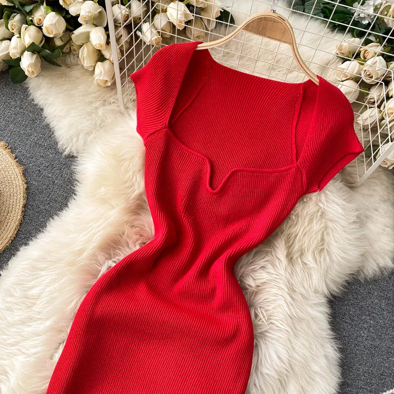 Stretch Knit Dress