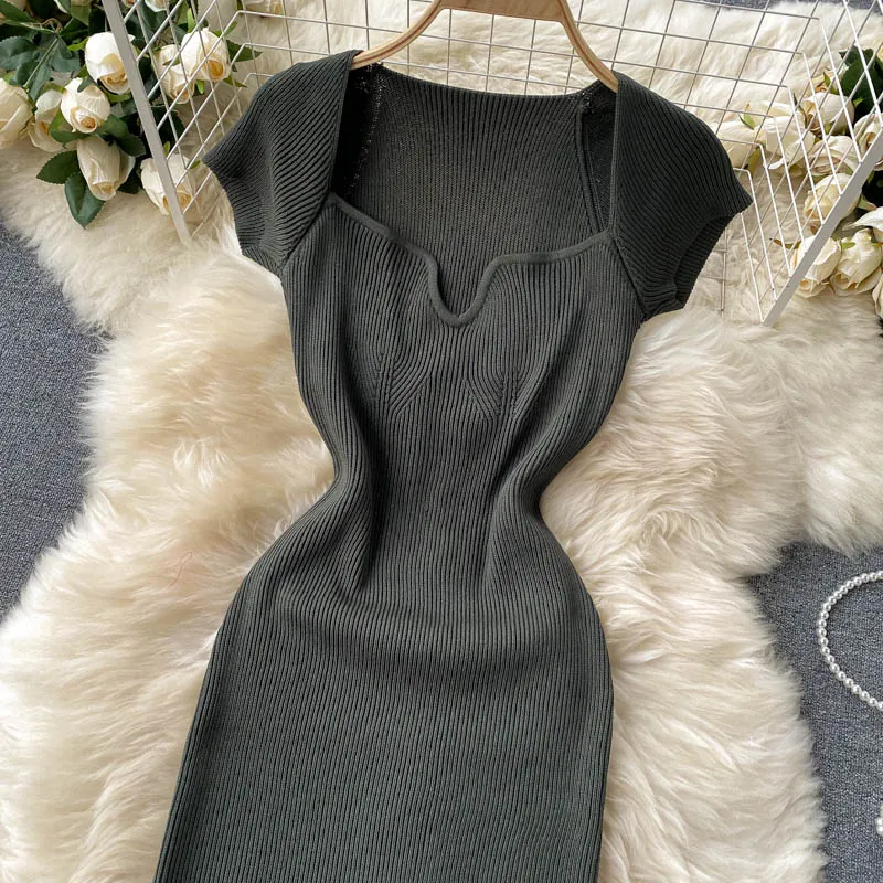 Stretch Knit Dress