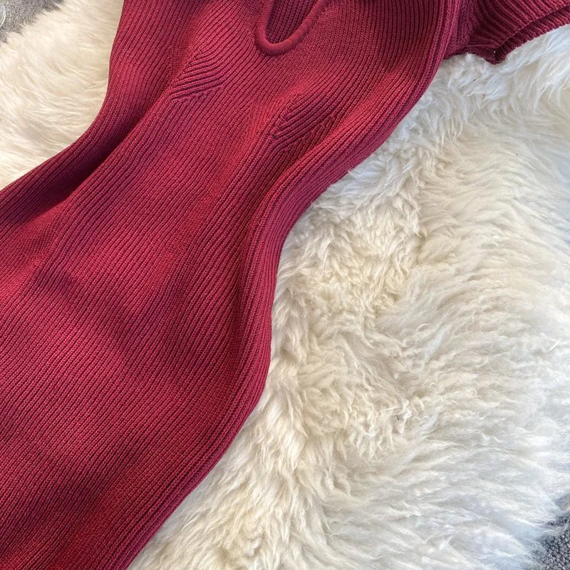 Stretch Knit Dress