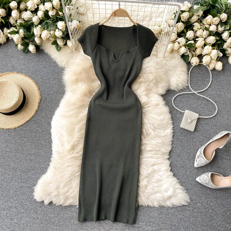 Stretch Knit Dress