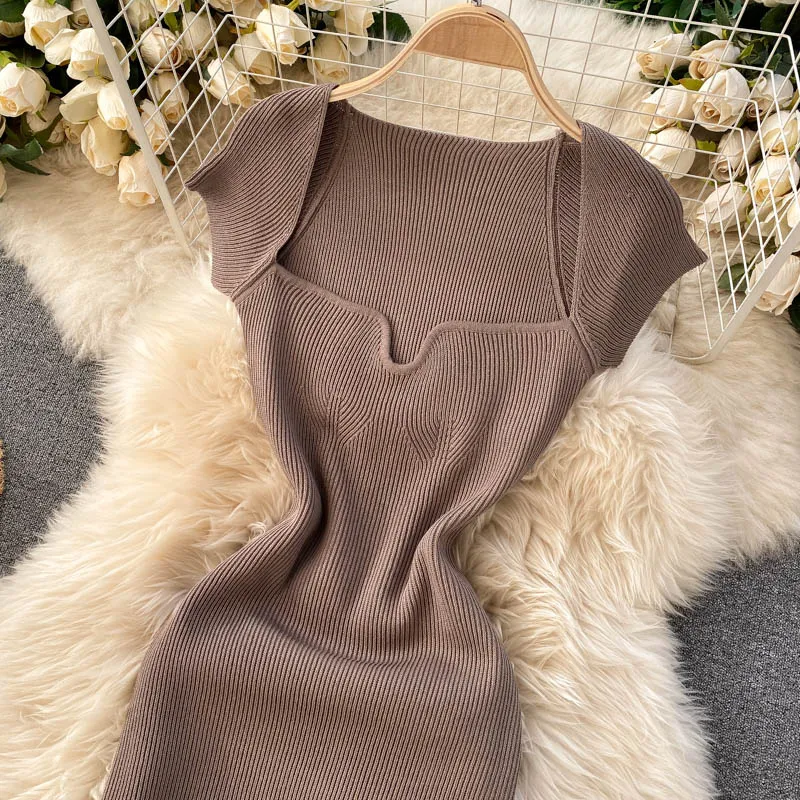 Stretch Knit Dress