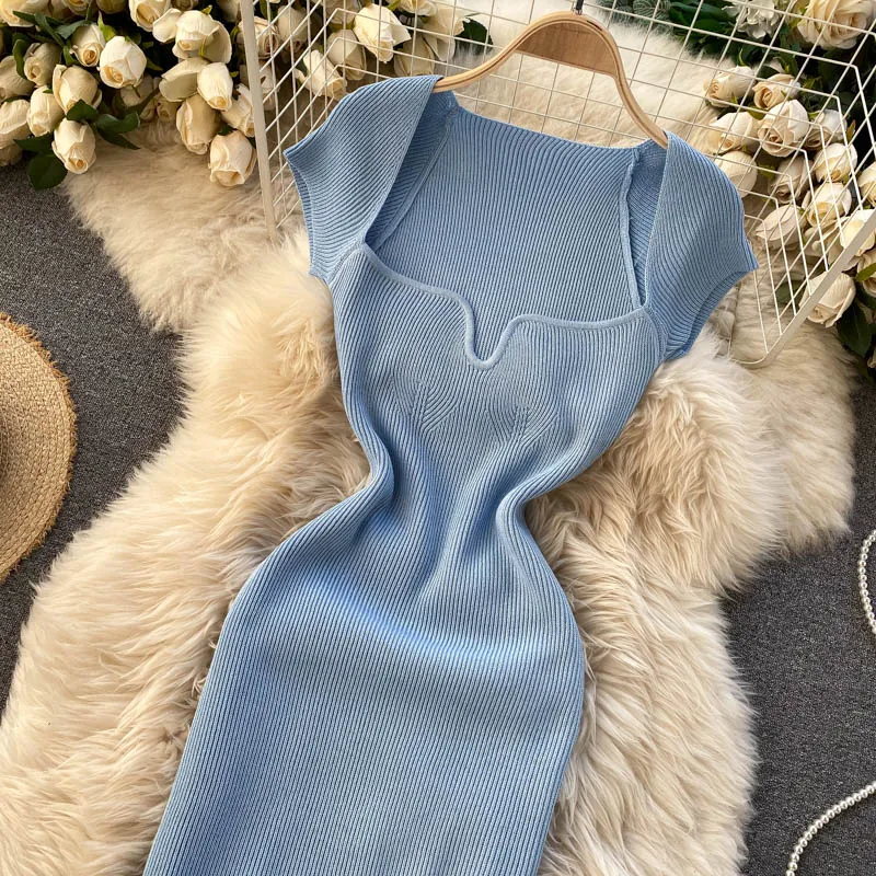 Stretch Knit Dress