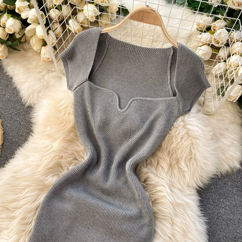 Stretch Knit Dress
