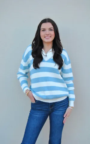 Striped by The Sea Sweater