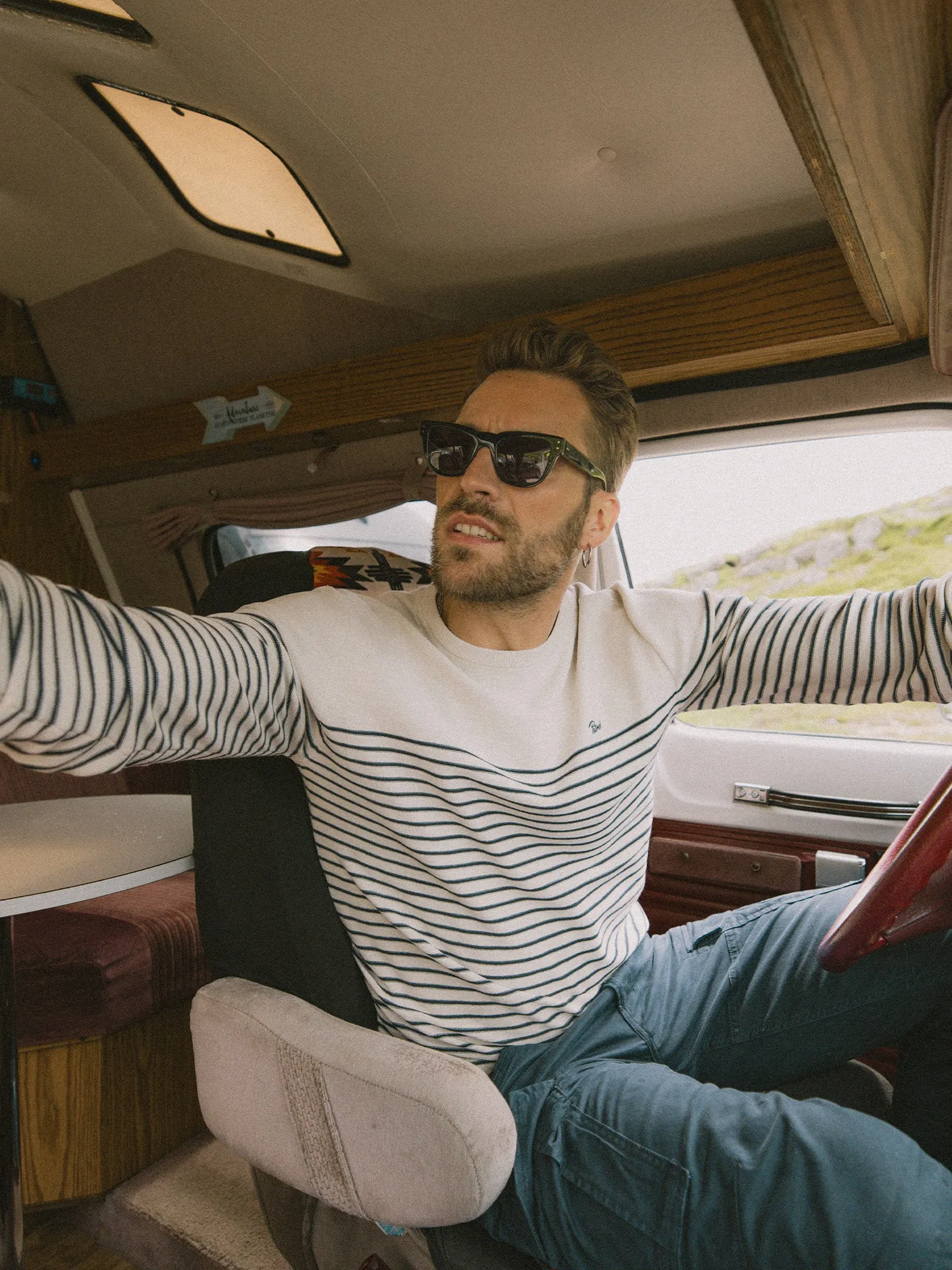 Striped Pullover Ramble