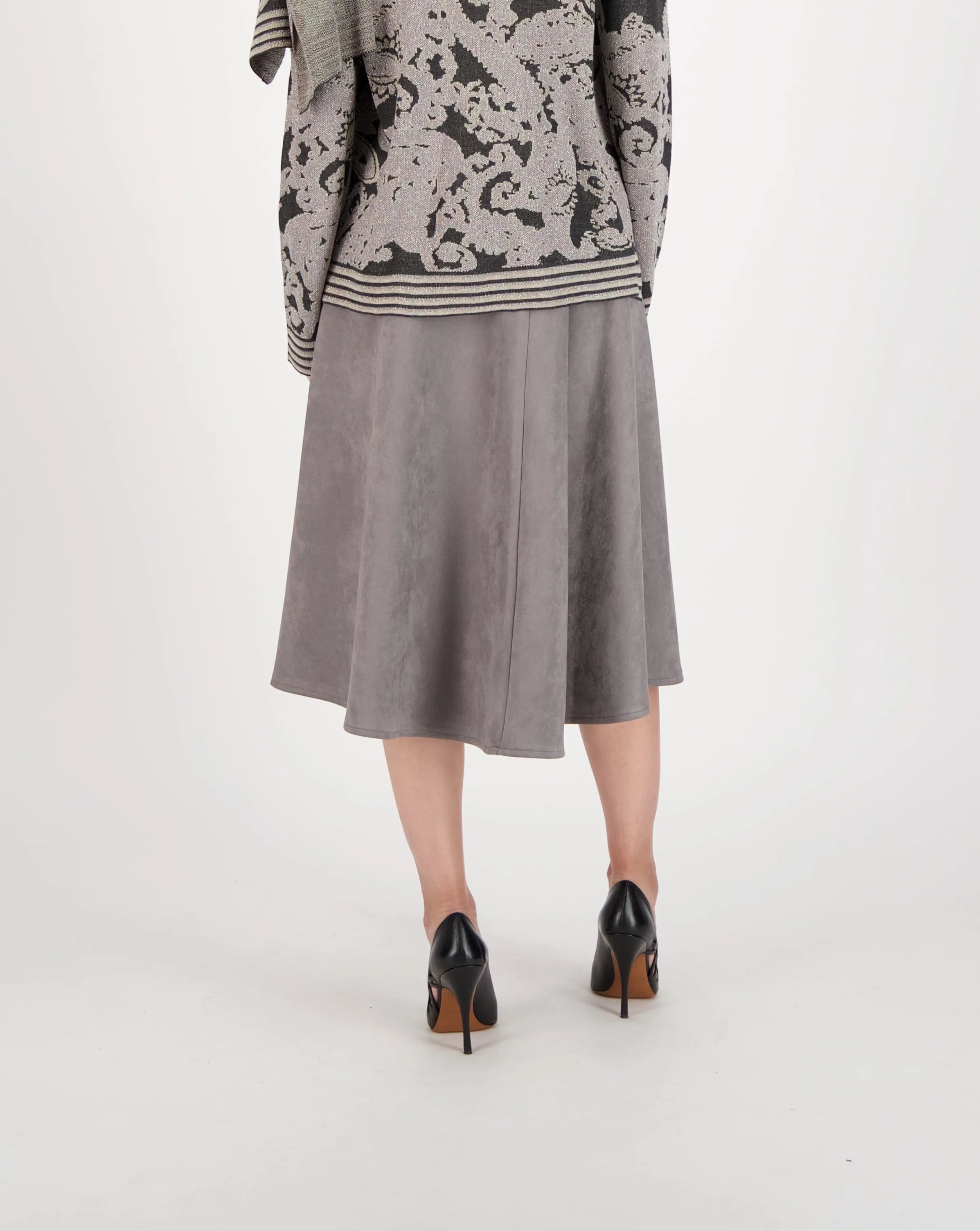 Suede Skirt