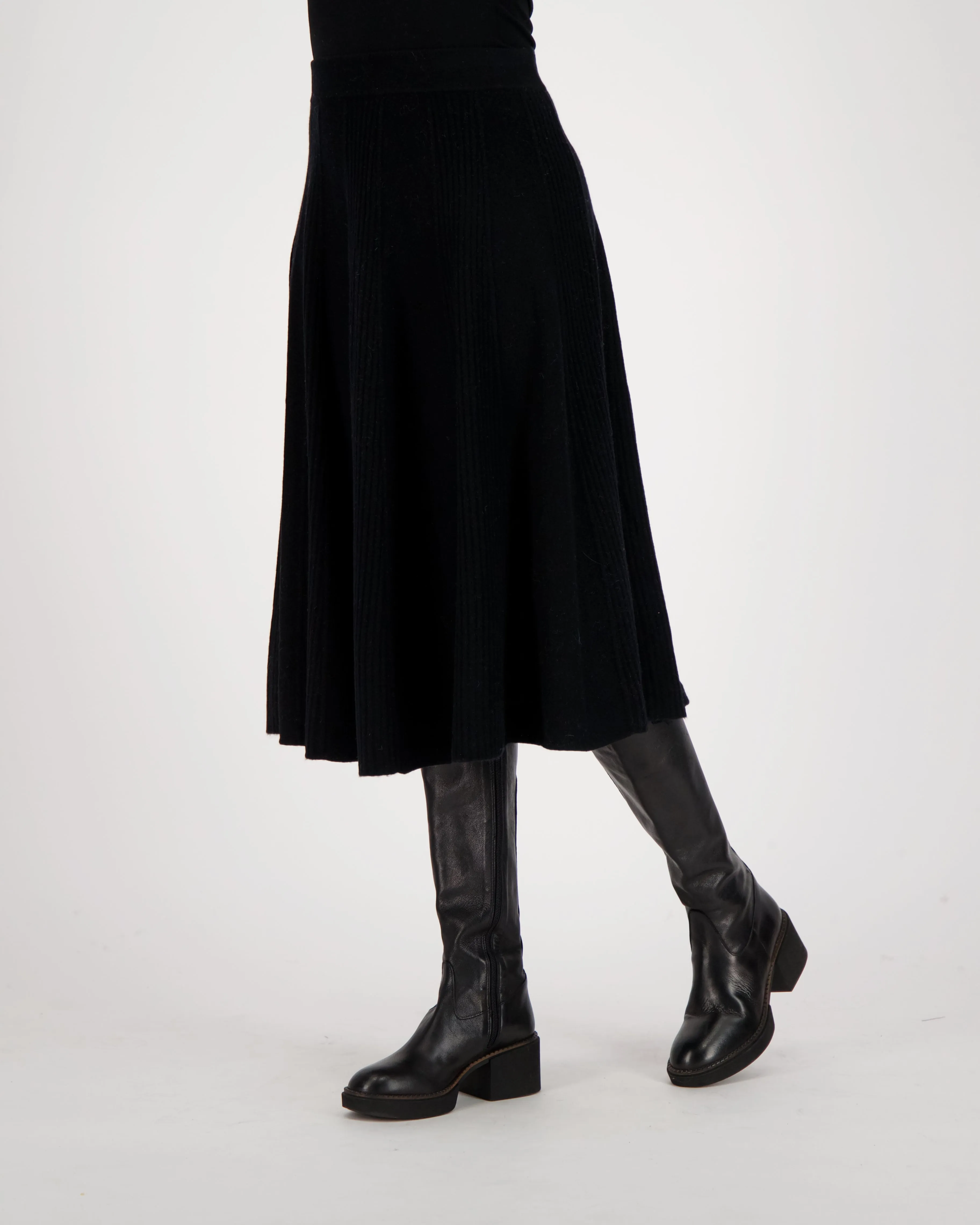 Suede Skirt
