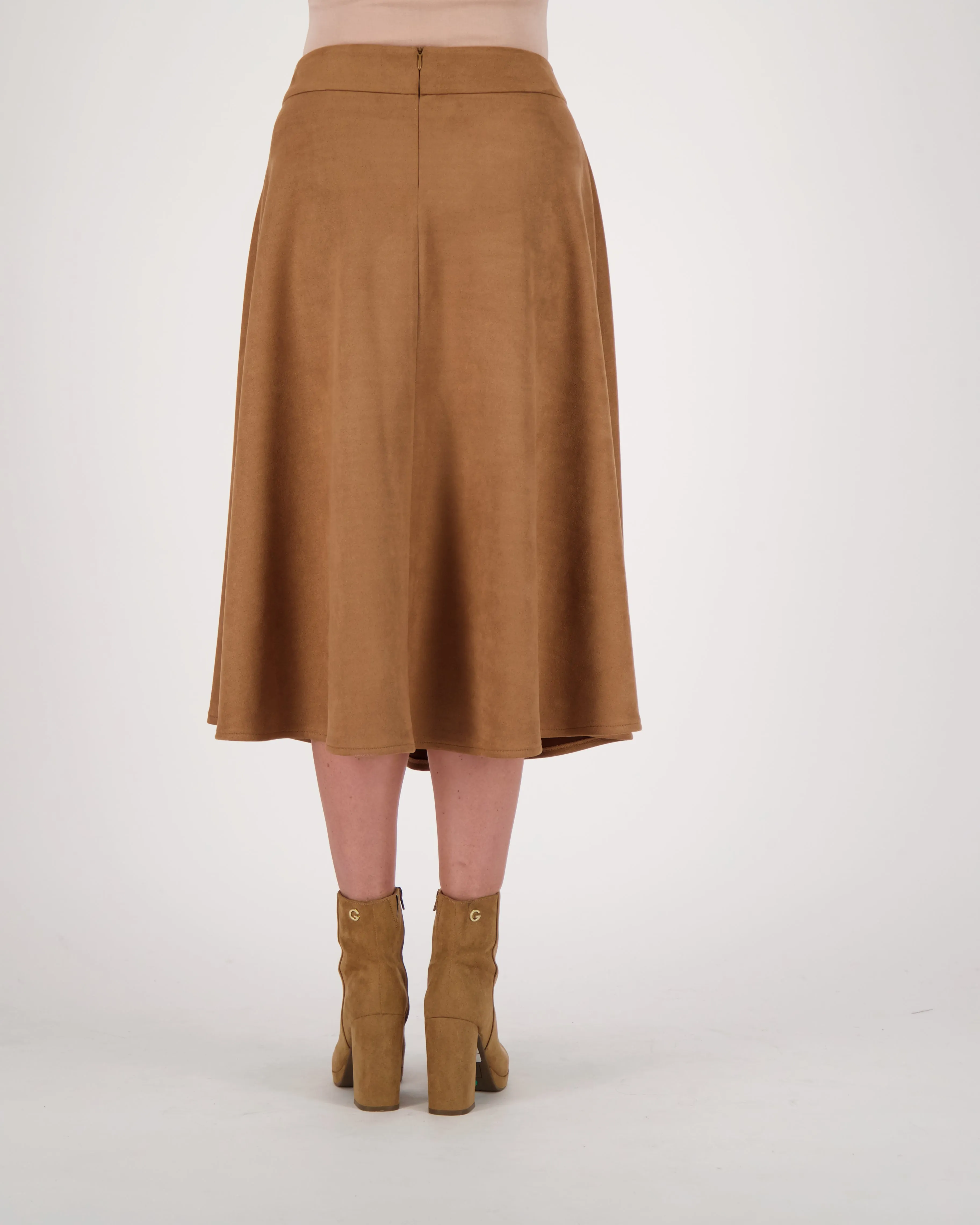 Suede Skirt