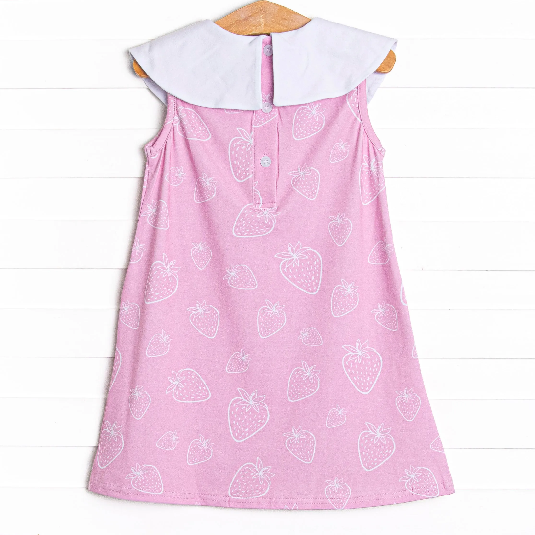 Summer Berries Dress, Pink