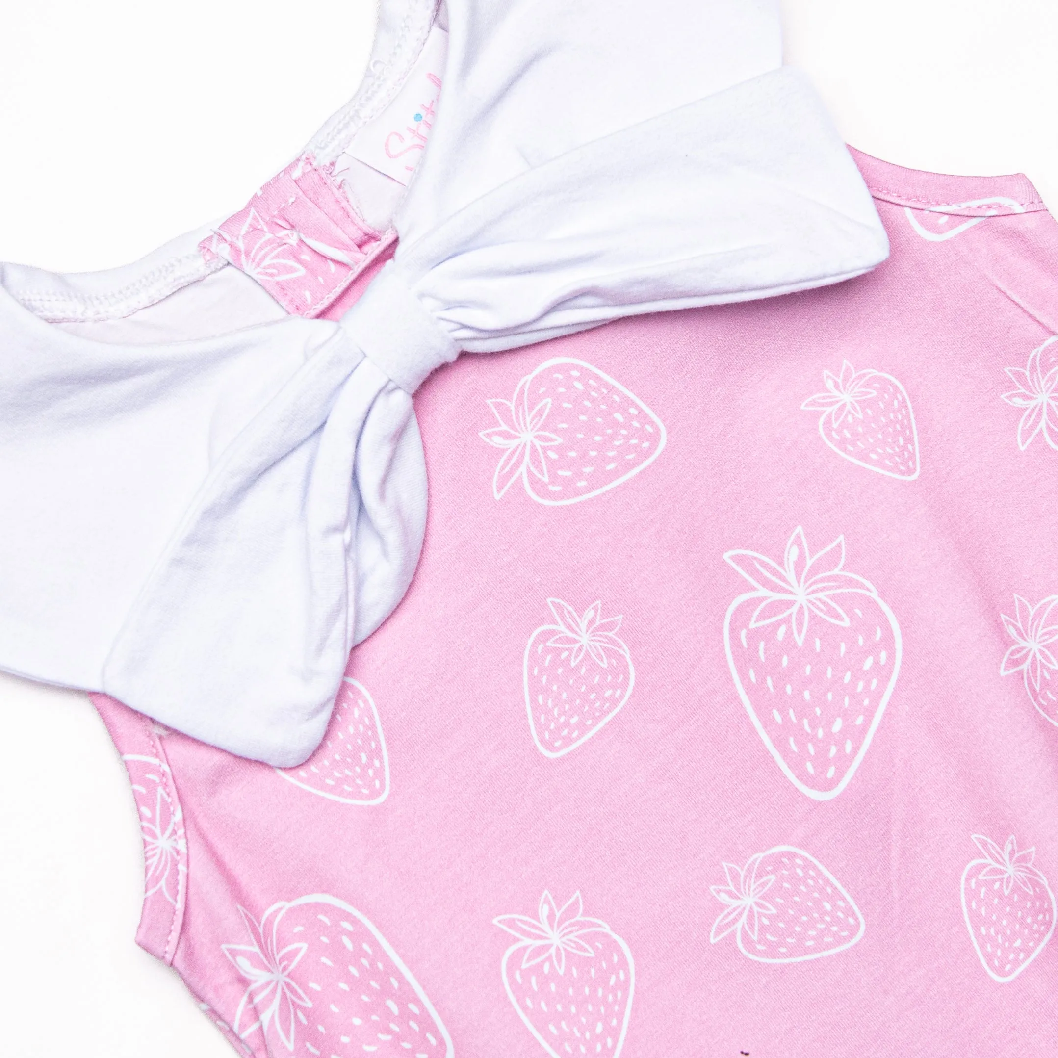 Summer Berries Dress, Pink