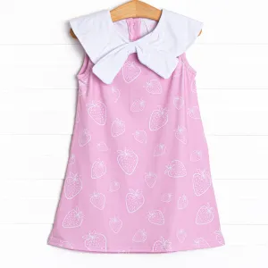 Summer Berries Dress, Pink