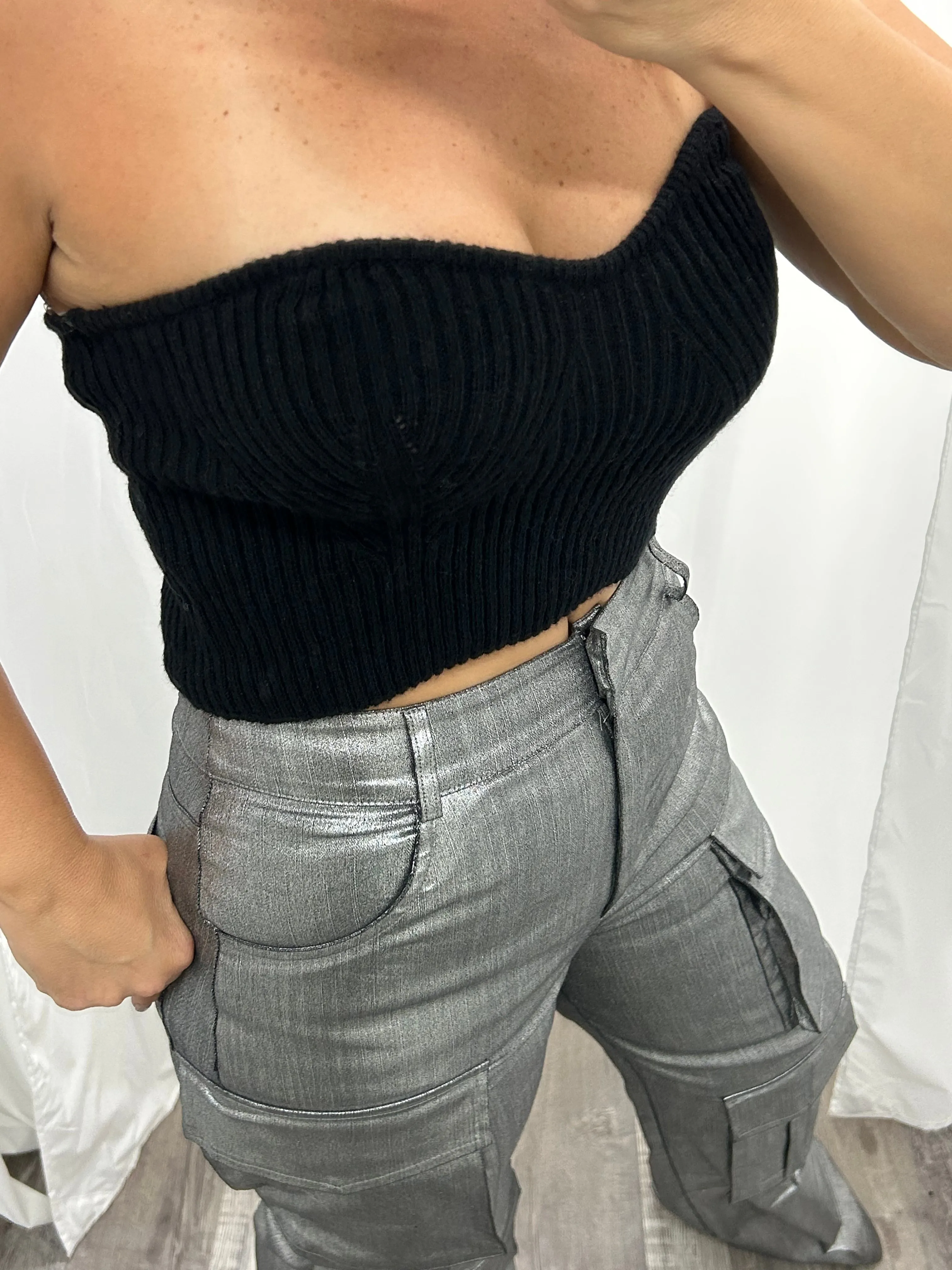 Sweater Crop Top