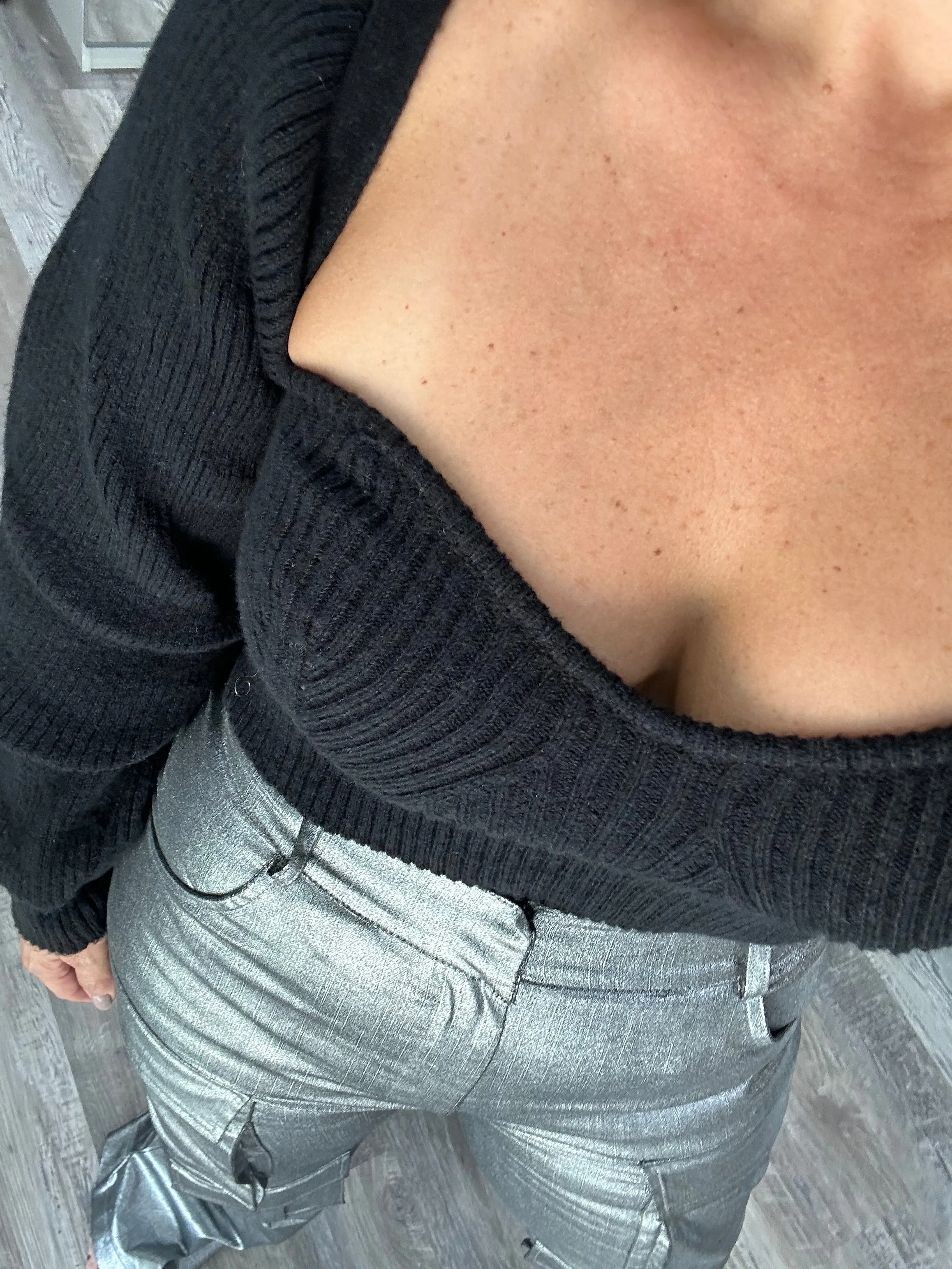 Sweater Crop Top