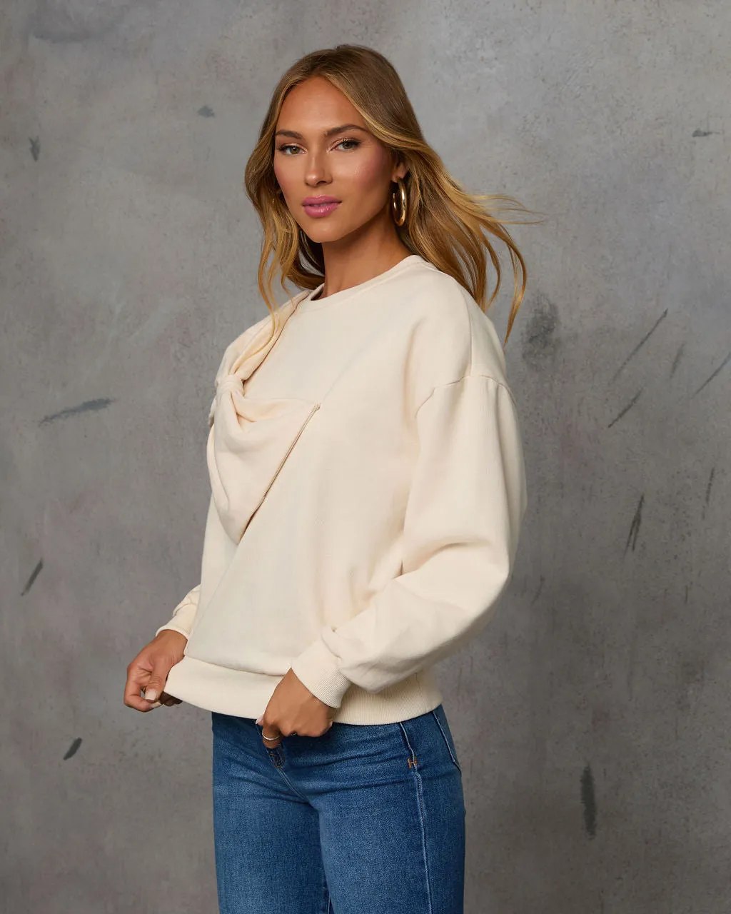 Sweet Darling Bow Sweatshirt